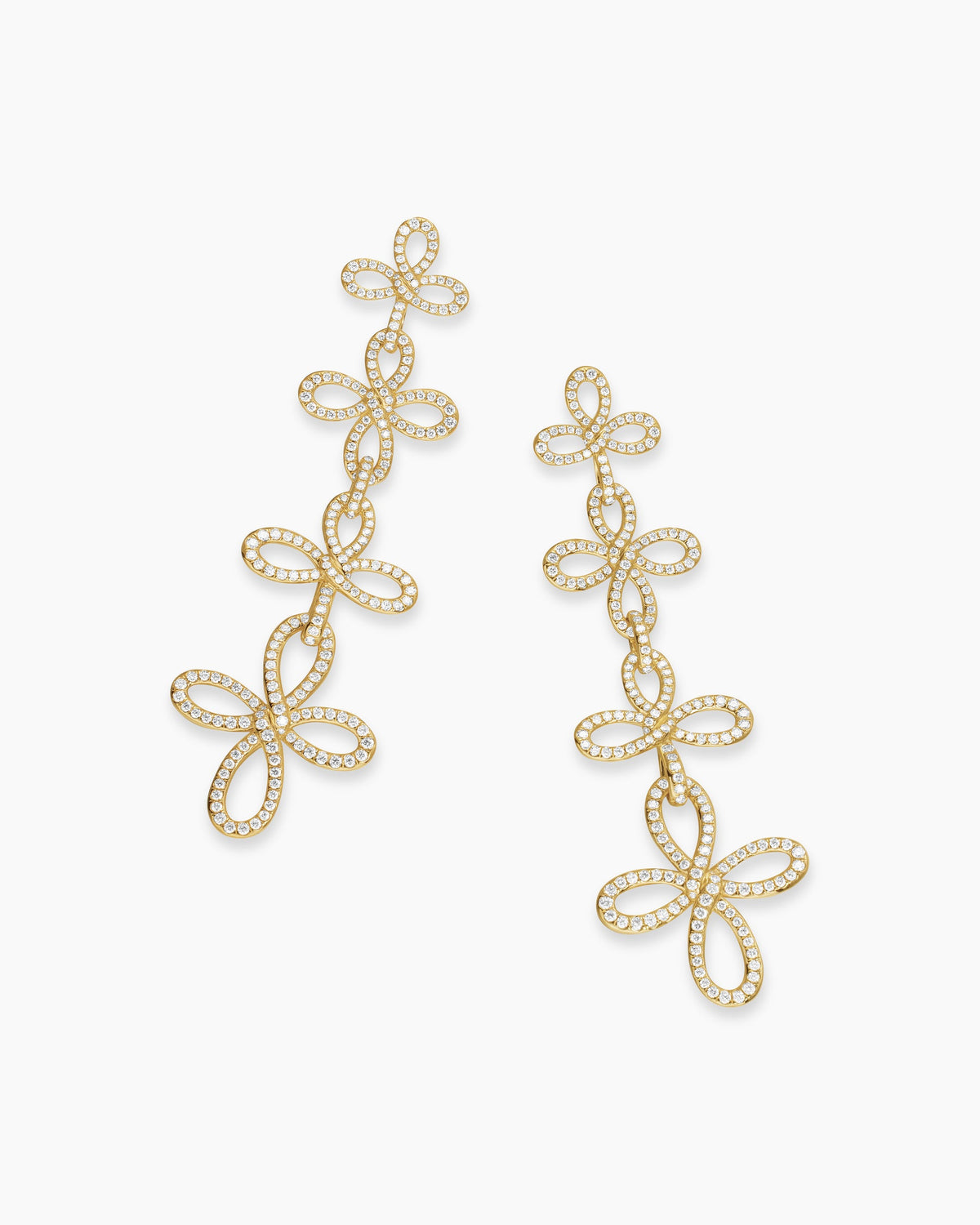 Wisteria Statement Drop Earrings