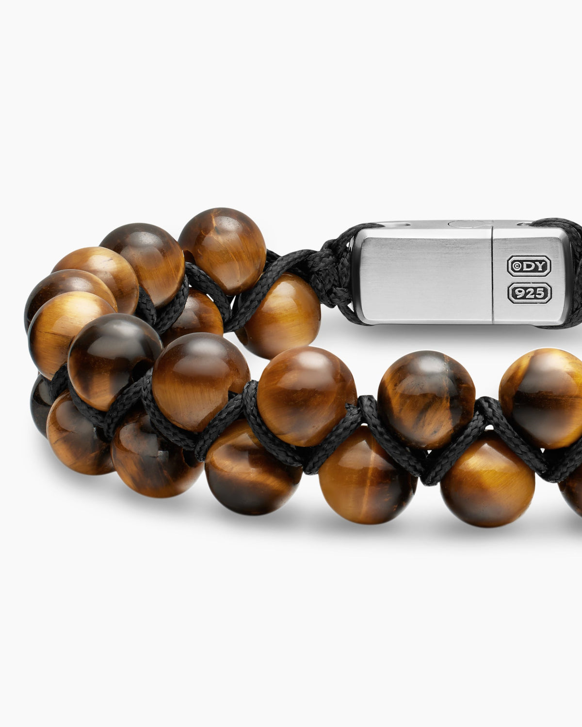 Spiritual Beads Two Row Woven Bracelet