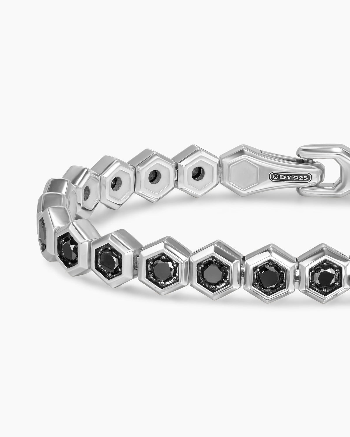 Hex Pavé Tennis Bracelet