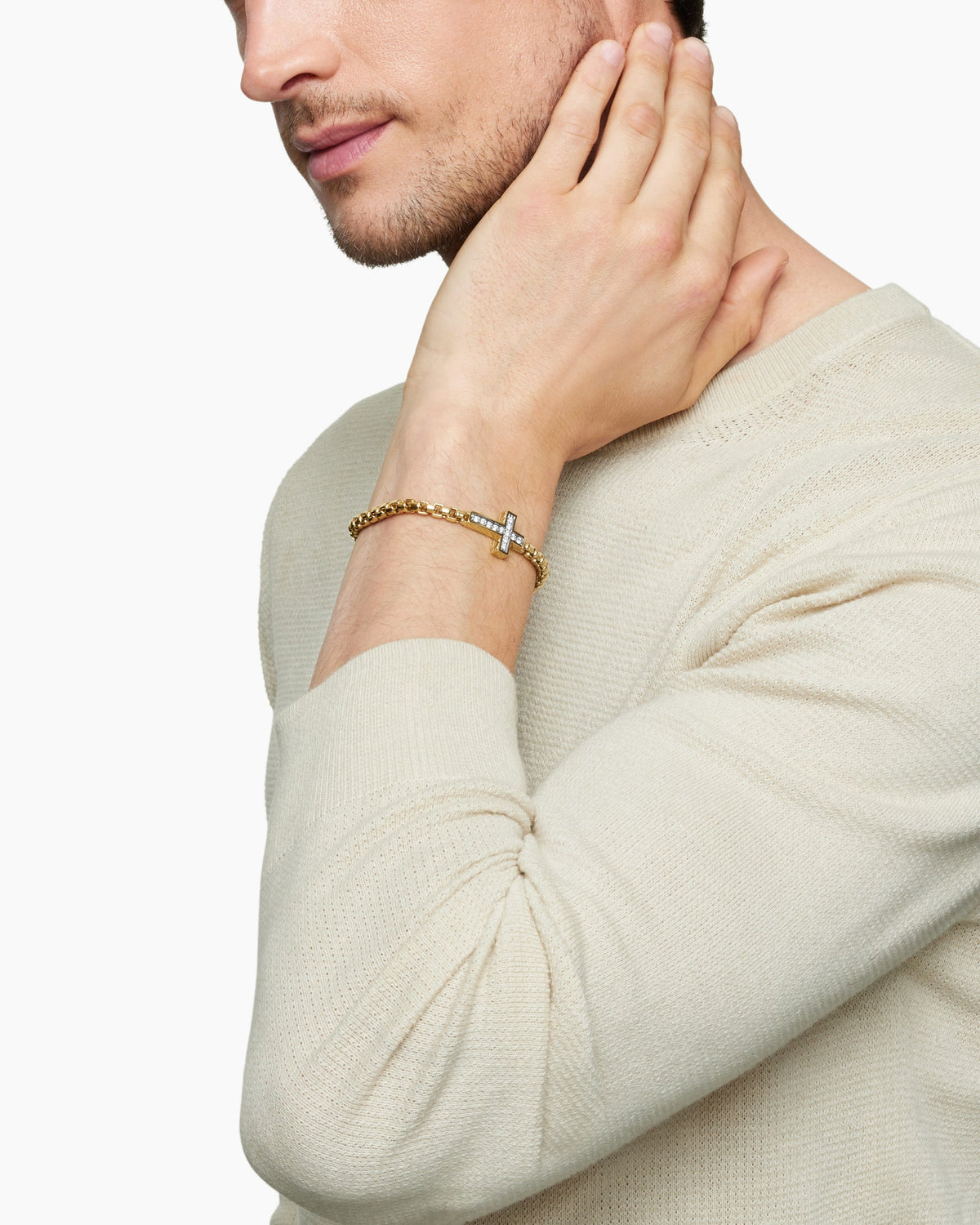 Cross Station Bracelet