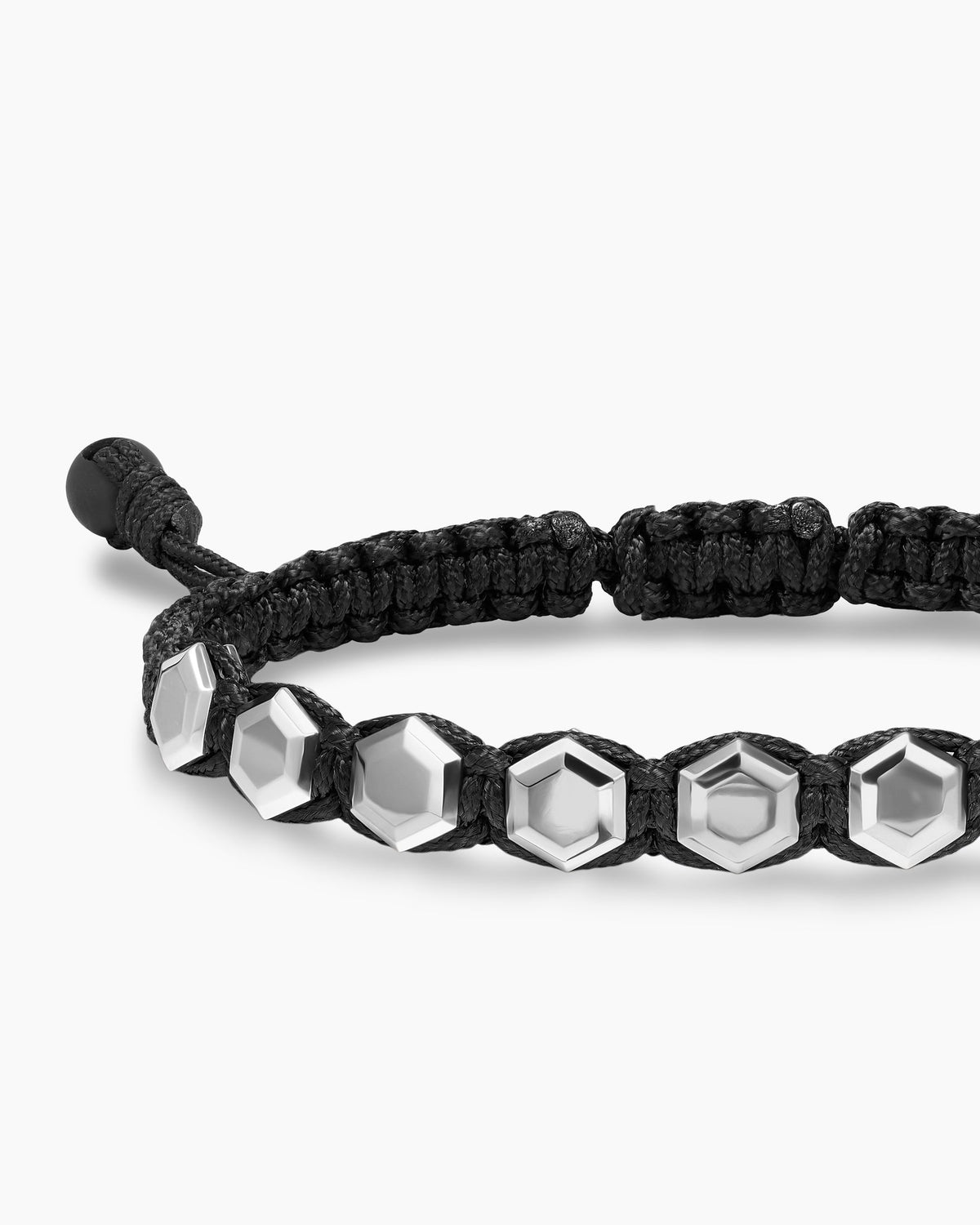 Faceted Woven Bracelet