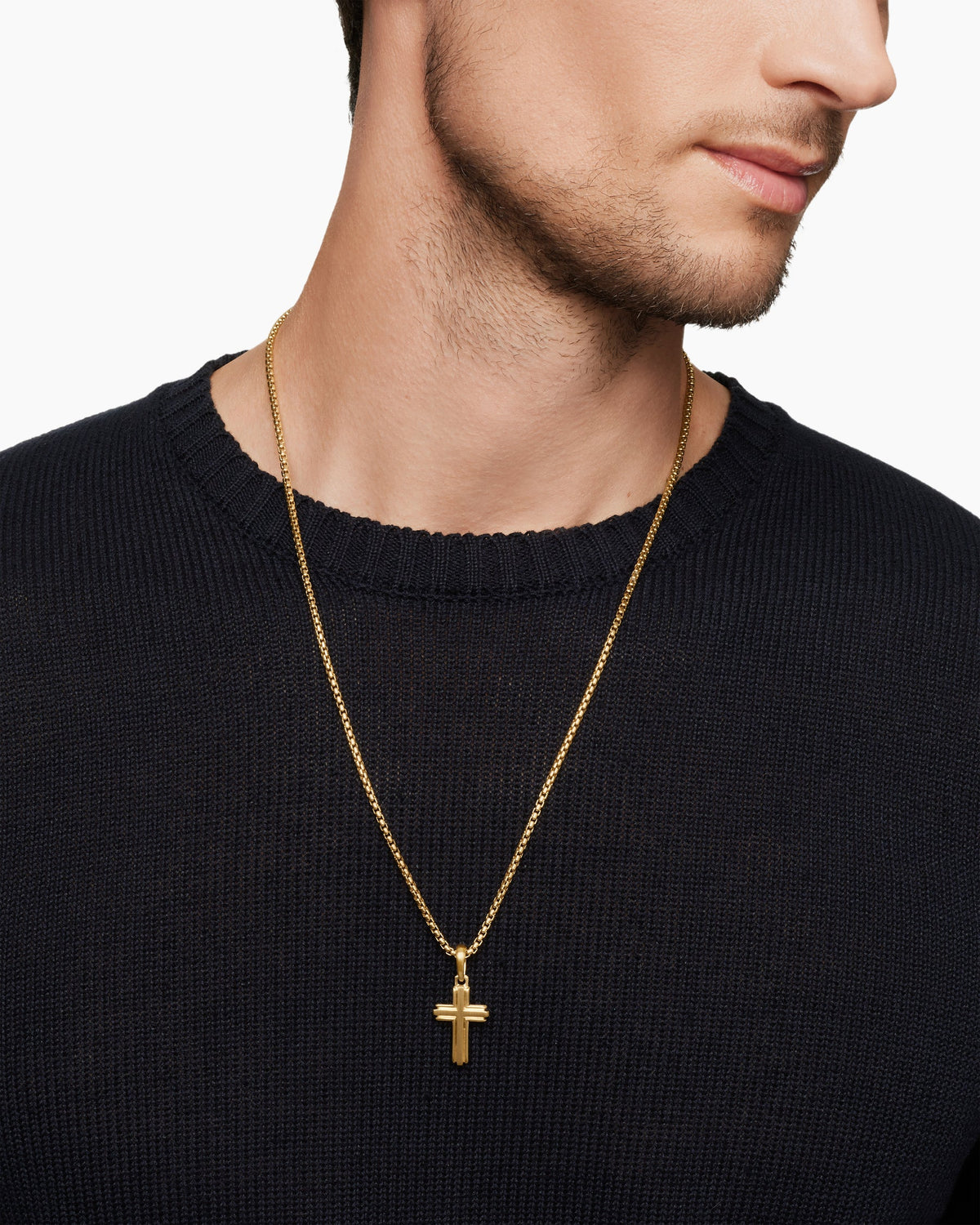 Deco Cross Pendant