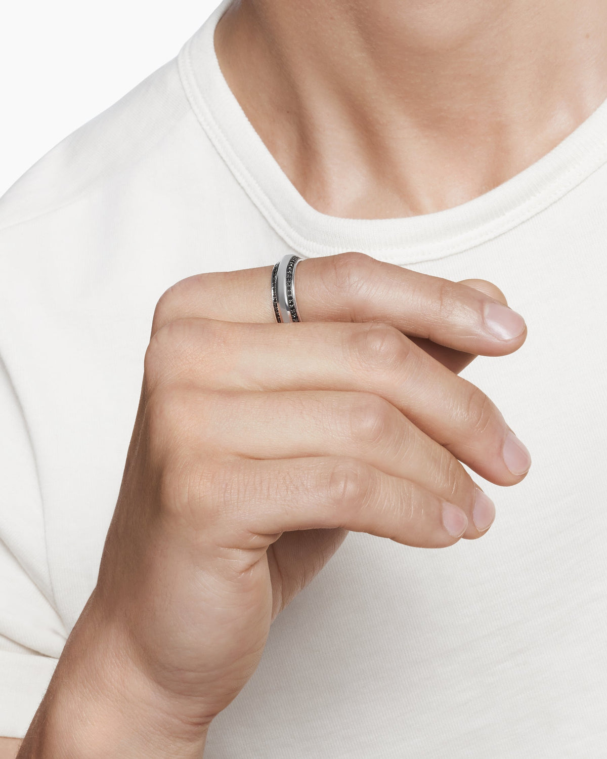 Beveled Band Ring