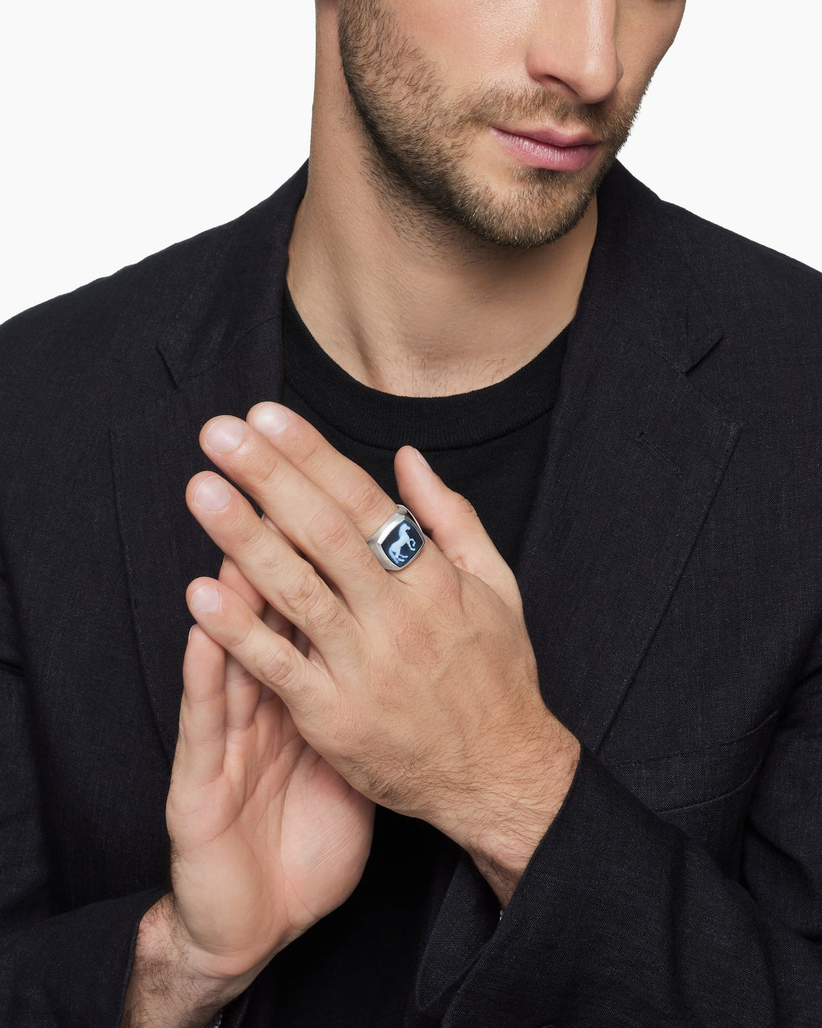 Petrvs Horse Signet Ring