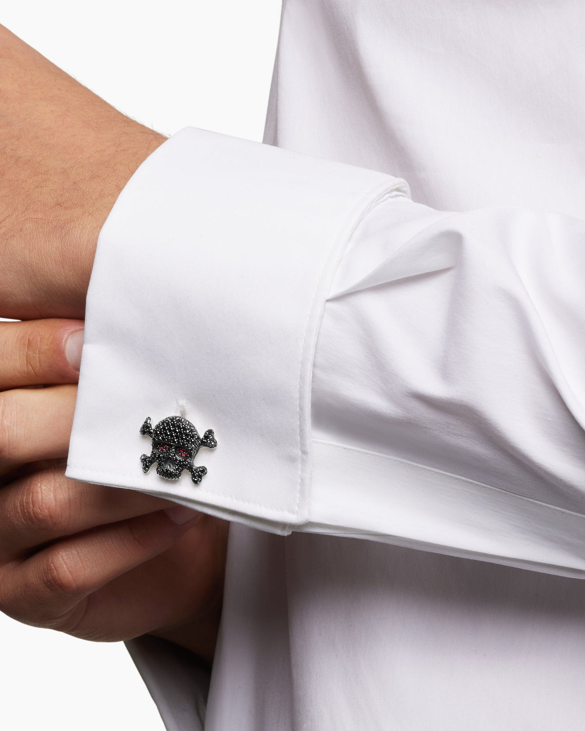 Memento Mori Skull Cufflinks