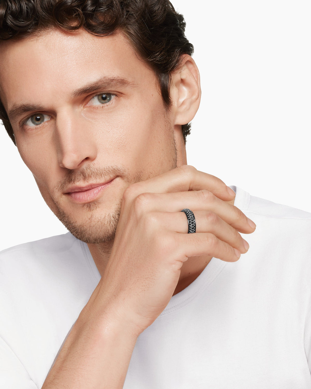 Beveled Band Ring