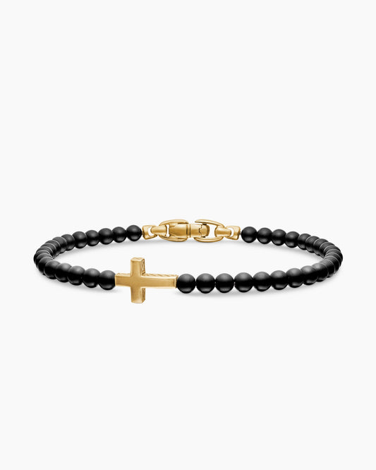 Spiritual Beads Cross Station Bracelet