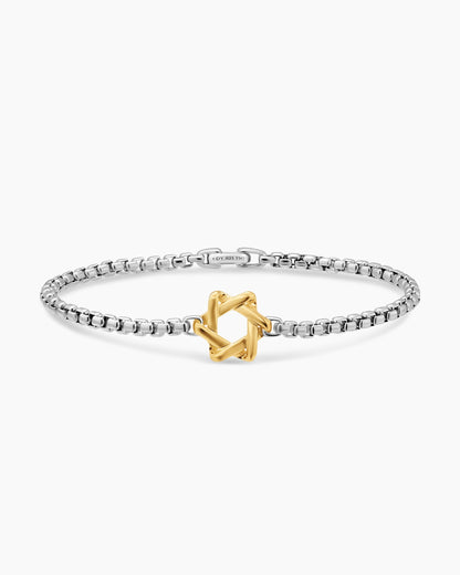 Star of David Station Bracelet