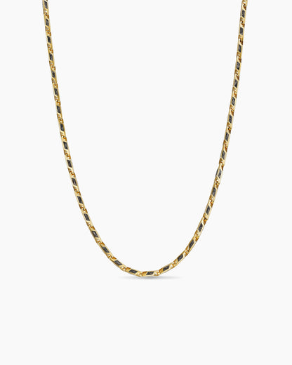 Streamline Faceted Chain Necklace