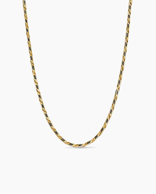 Streamline Faceted Chain Necklace