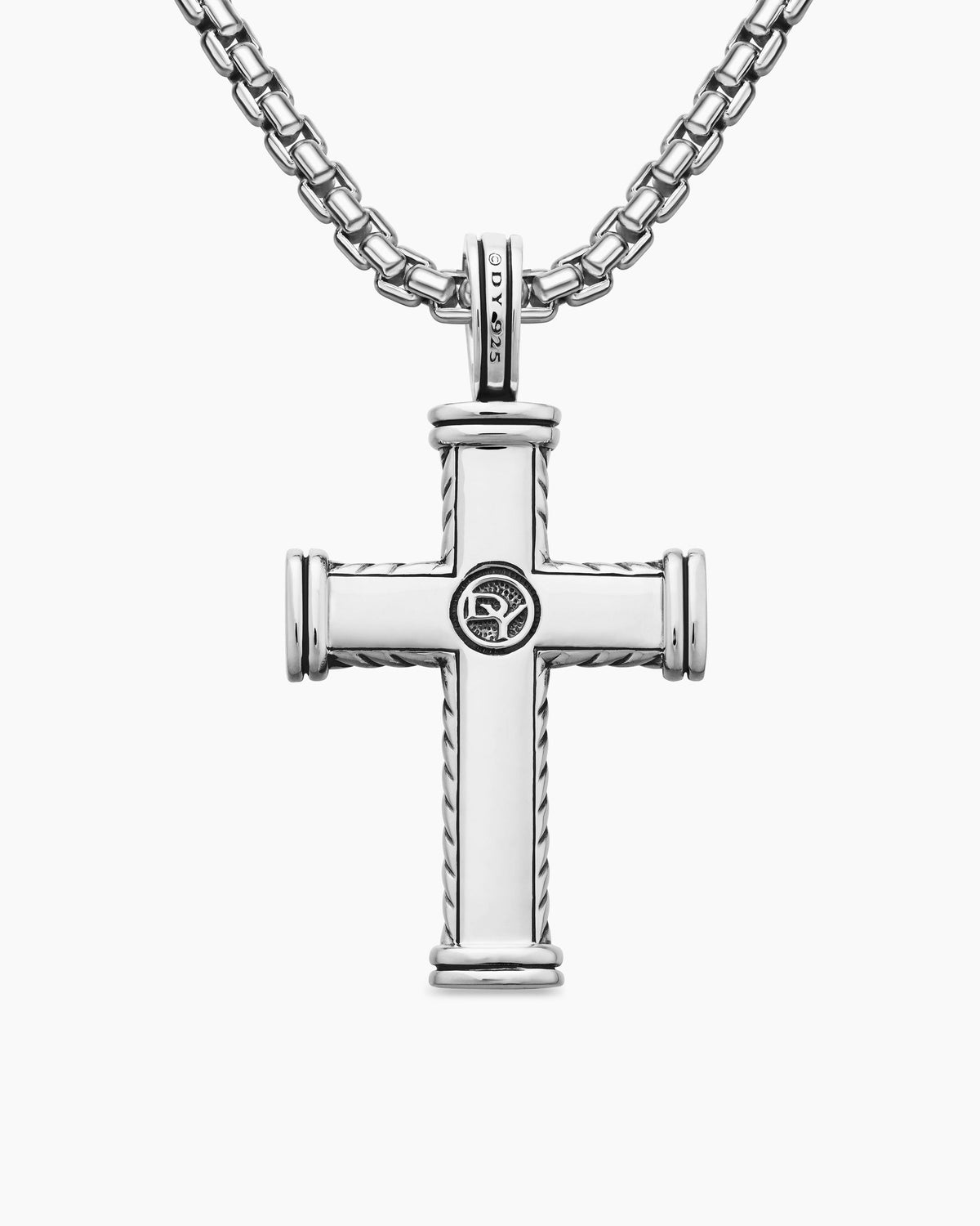 Chevron Cross Pendant