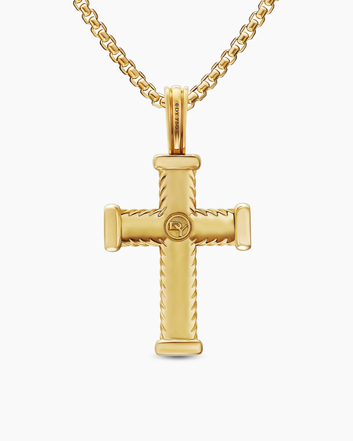 Chevron Cross Pendant