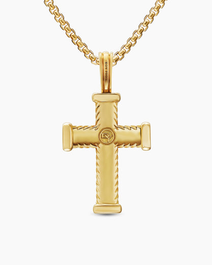 Chevron Cross Pendant