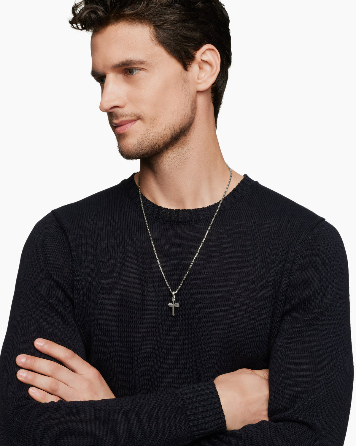 Deco Cross Pendant