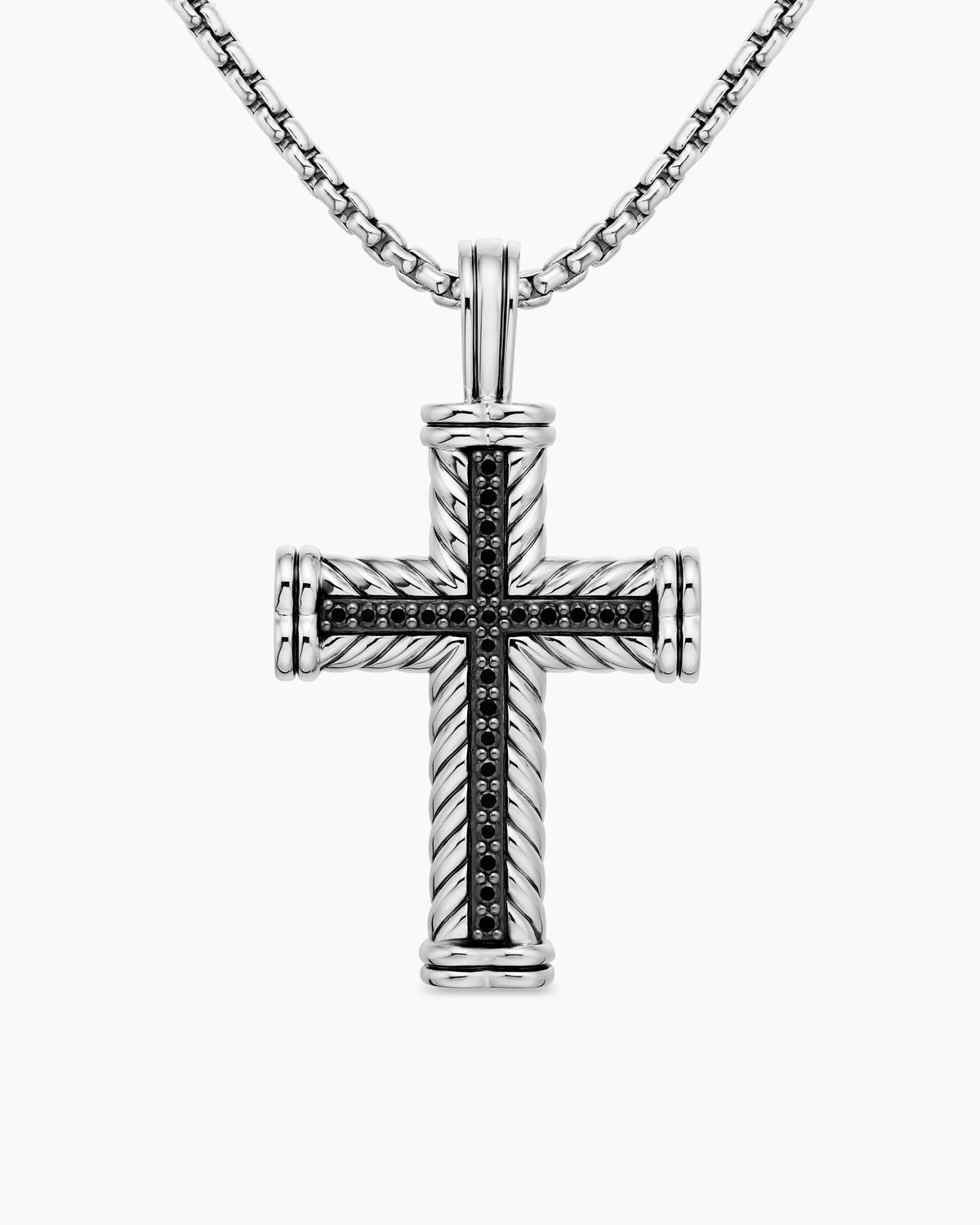 Chevron Cross Pendant