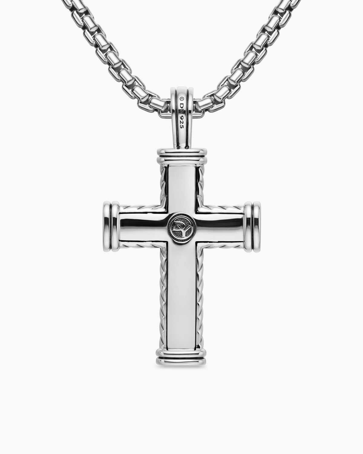 Chevron Cross Pendant