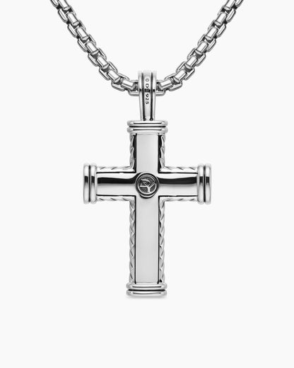 Chevron Cross Pendant