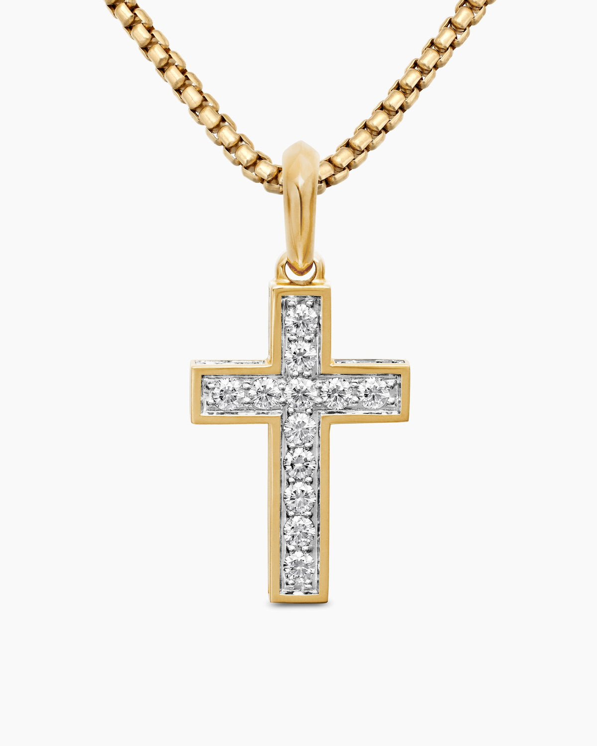 Pavé Cross Pendant