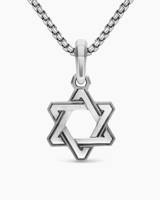 Deco Star of David Pendant