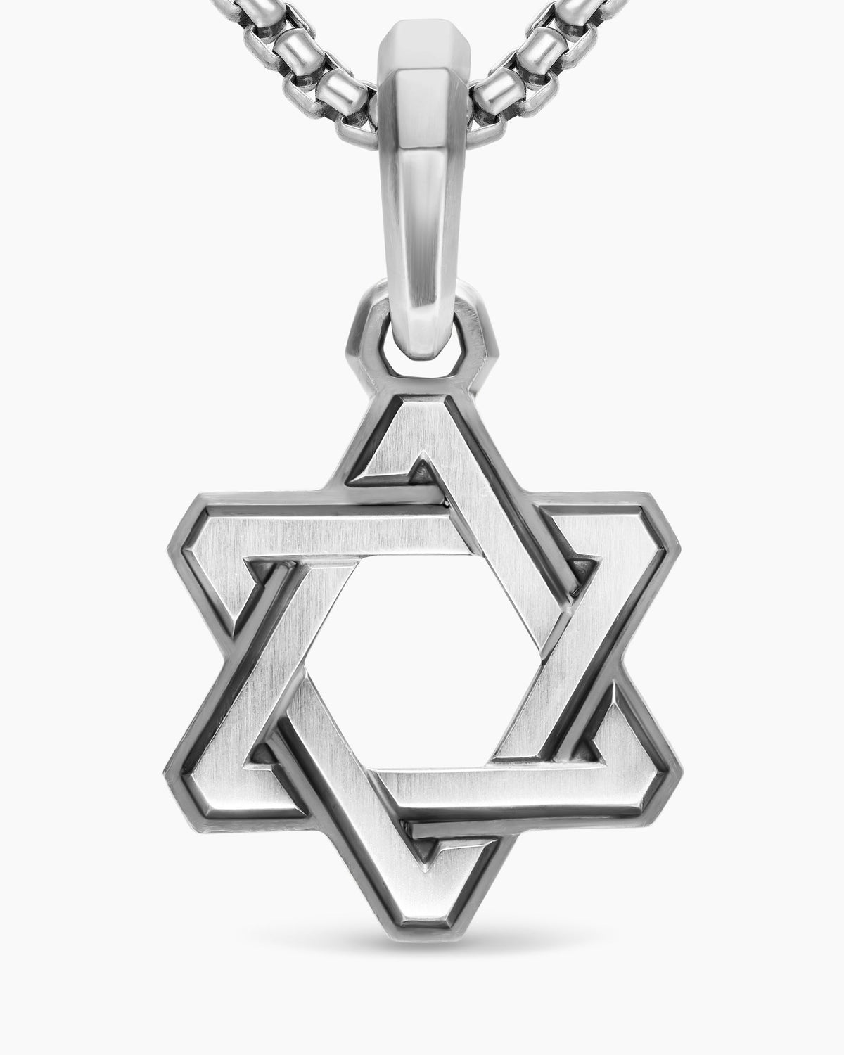 Deco Star of David Pendant