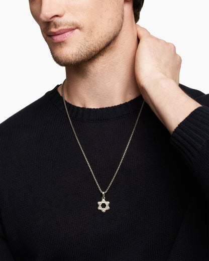 Deco Star of David Pendant