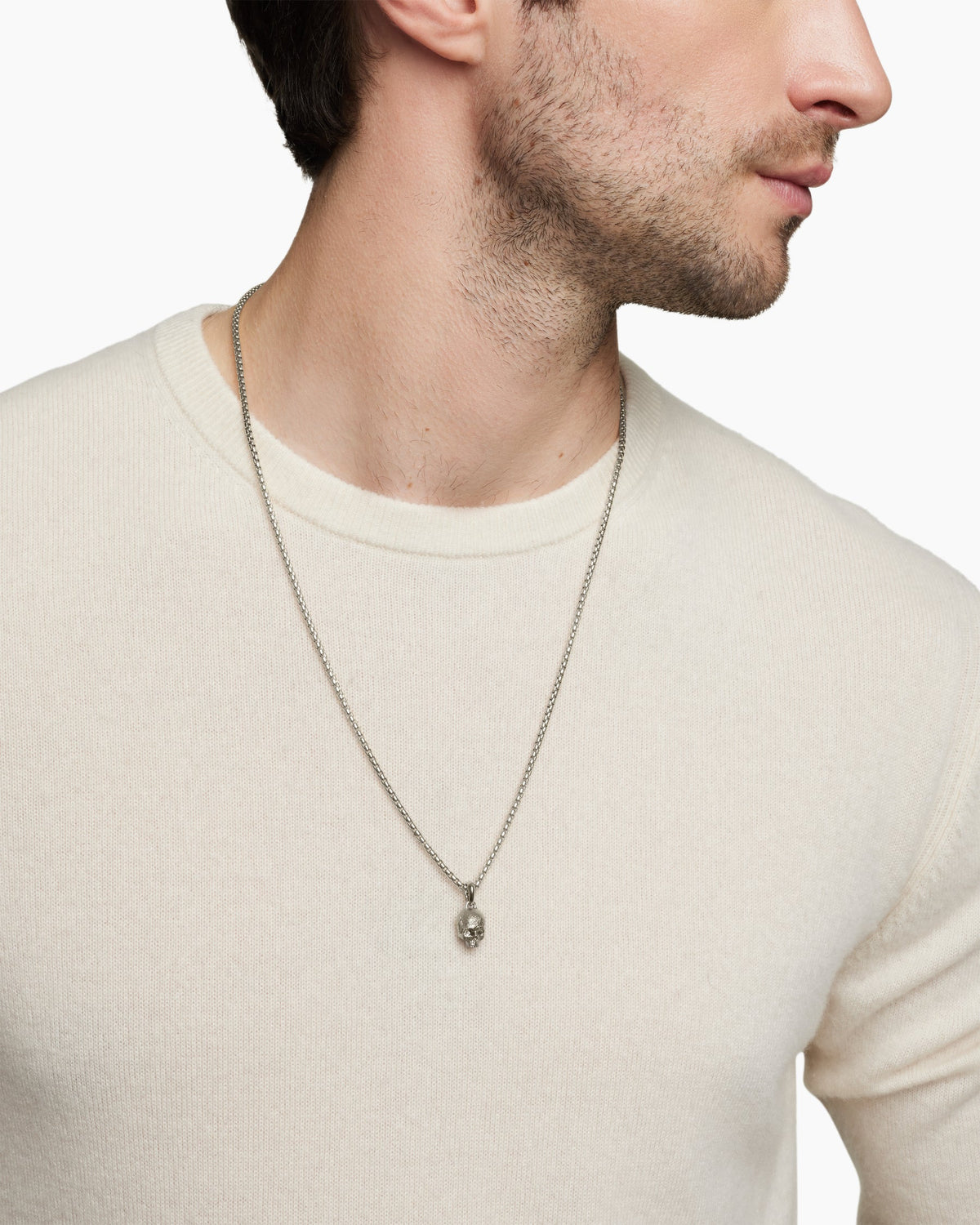 Memento Mori Skull Amulet