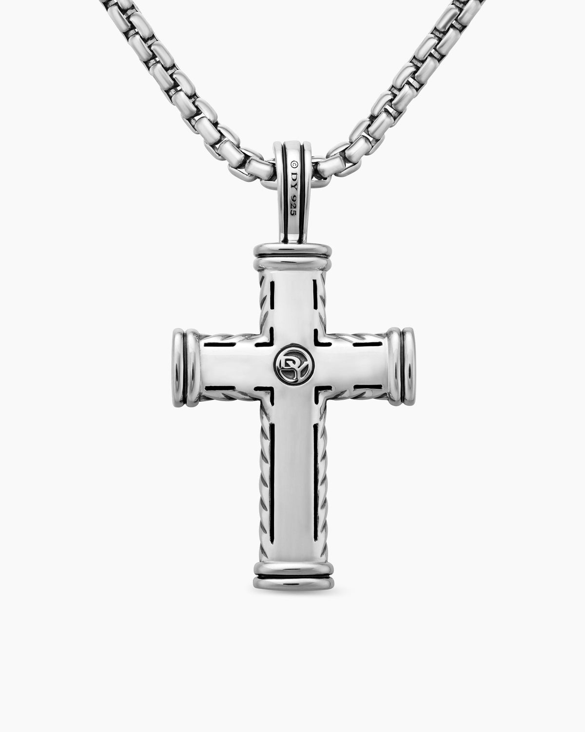 Chevron Cross Pendant