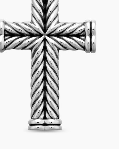 Chevron Cross Pendant