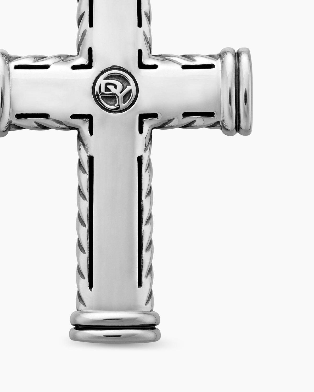 Chevron Cross Pendant