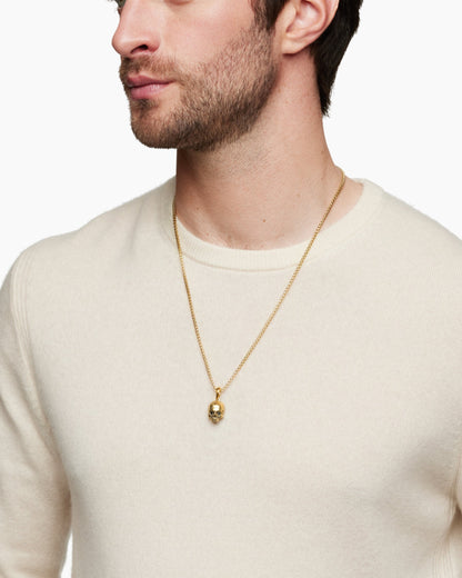 Memento Mori Skull Amulet