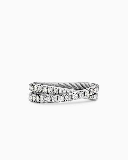 DY Crossover Band Ring