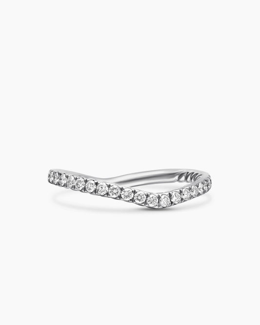 DY Crossover Nesting Band Ring