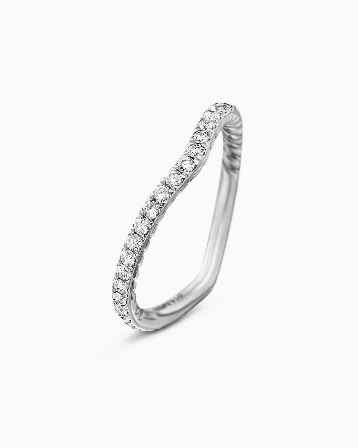 DY Crossover Nesting Band Ring