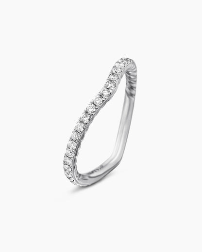 DY Crossover Nesting Band Ring