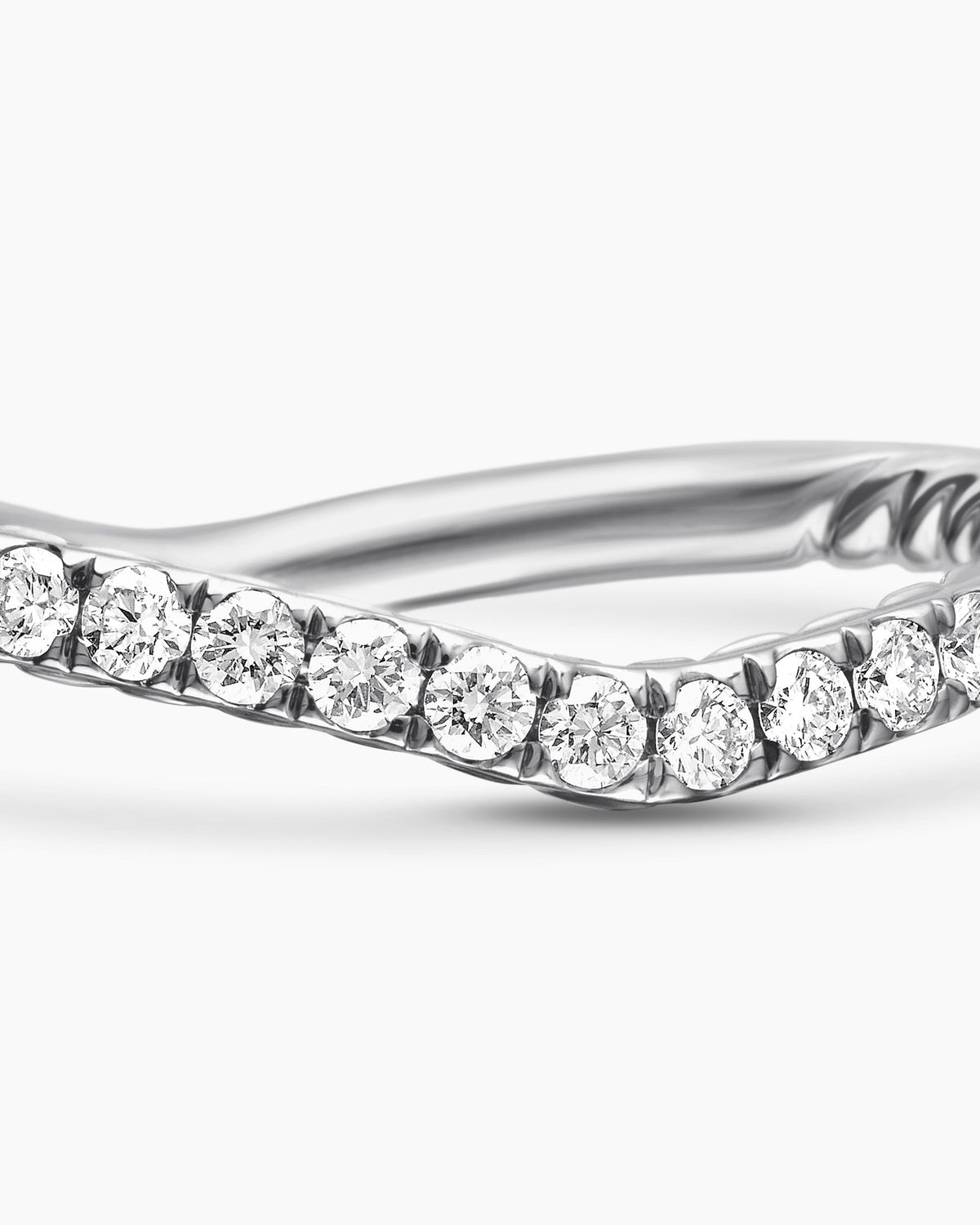 DY Crossover Nesting Band Ring